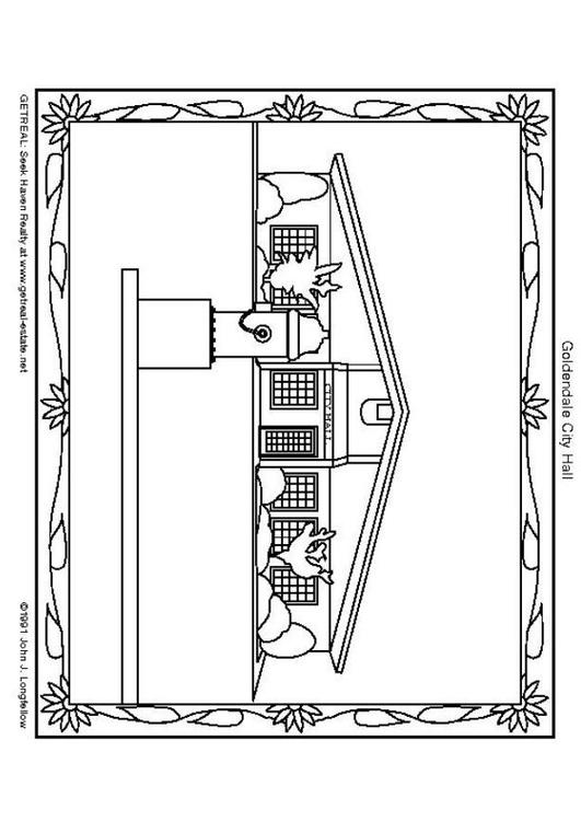 amerikanisches Rathaus