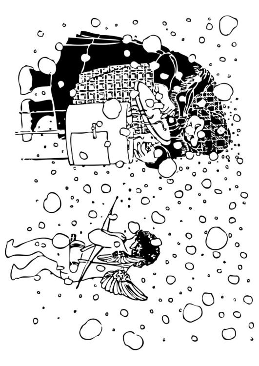 Amor und die alte Frau