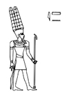 Malvorlage  Amun