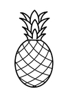Malvorlagen Ananas