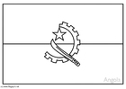 Malvorlage angola
