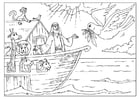 Malvorlage  Arche Noah