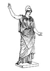 Malvorlagen Athena