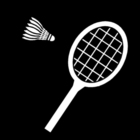 Malvorlage  Badminton