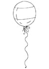 Malvorlage  Ballon