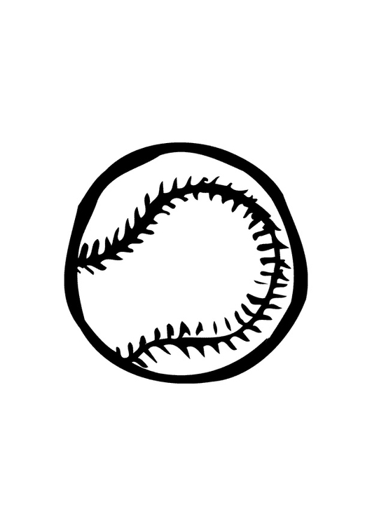 Malvorlage  Baseball