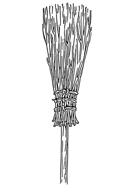 ausmalbild-besen-malvorlage-zeichnungen-sketch-coloring-page