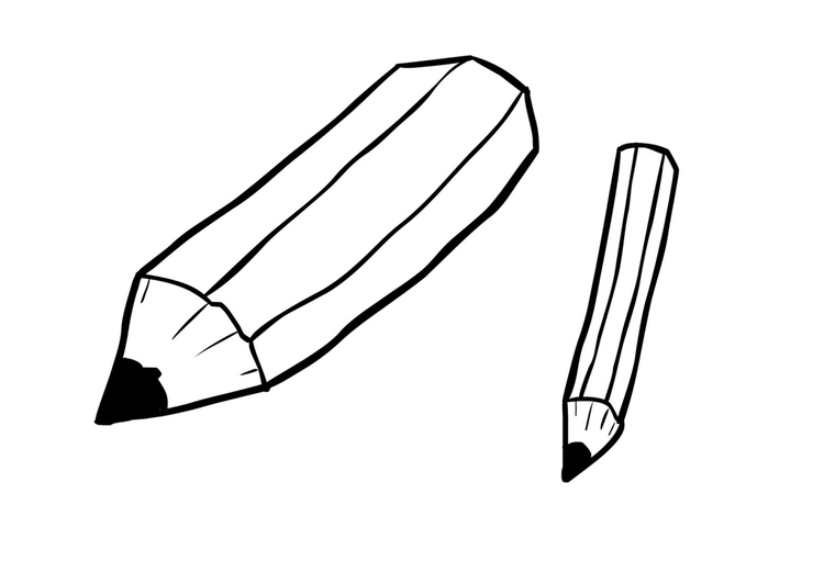 Malvorlage  Bleistift