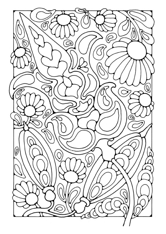 Malvorlage  Blumen