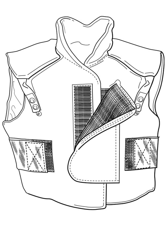 Malvorlage  Body Warmer