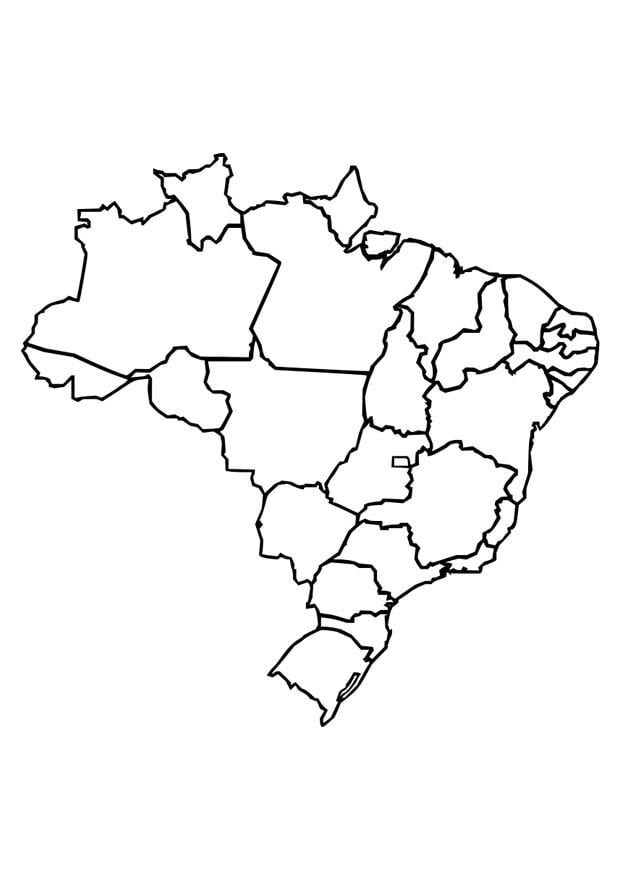 Malvorlage  Brasilien