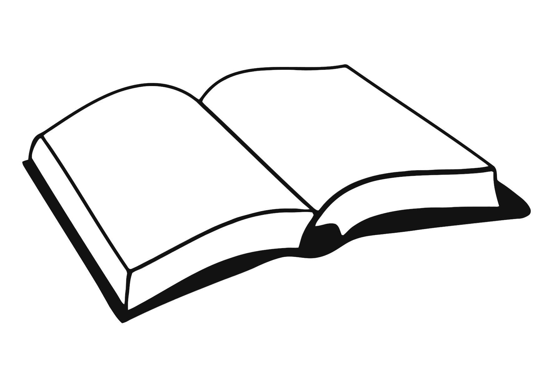 Malvorlage Buch - Kostenlose Ausmalbilder Zum Ausdrucken - Bild 11433.