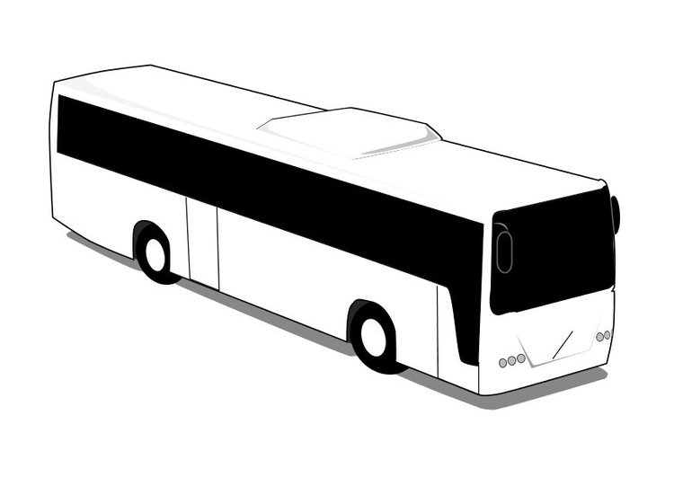 Malvorlage  Bus