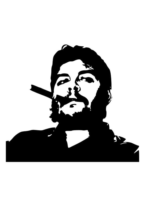 Malvorlage  Che Guevara