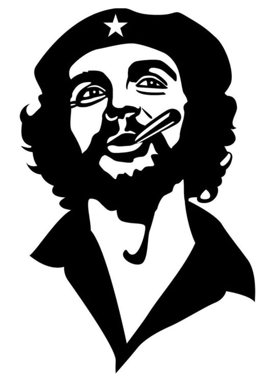 Malvorlage  Che Guevara