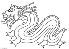 Malvorlagen chinesischer Drache