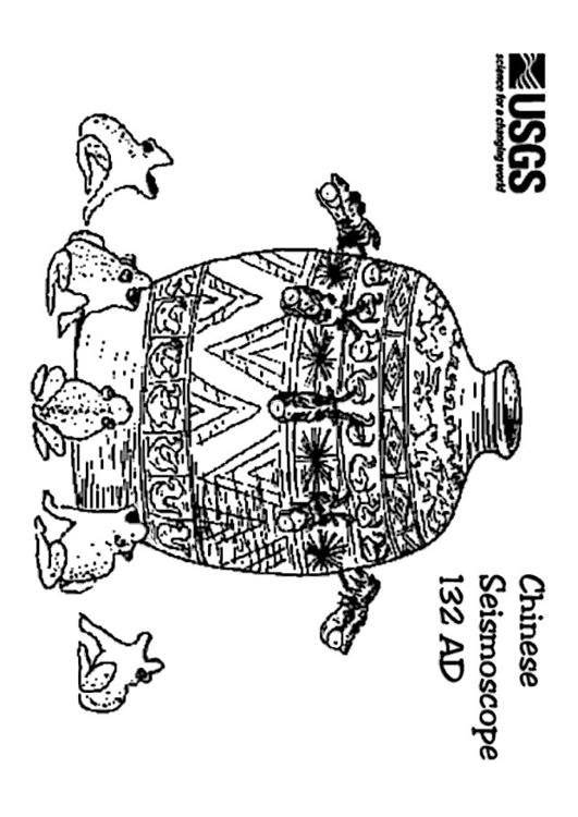 Chinesischer Seismograph 132 AD