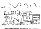 Malvorlagen Dampflokomotive