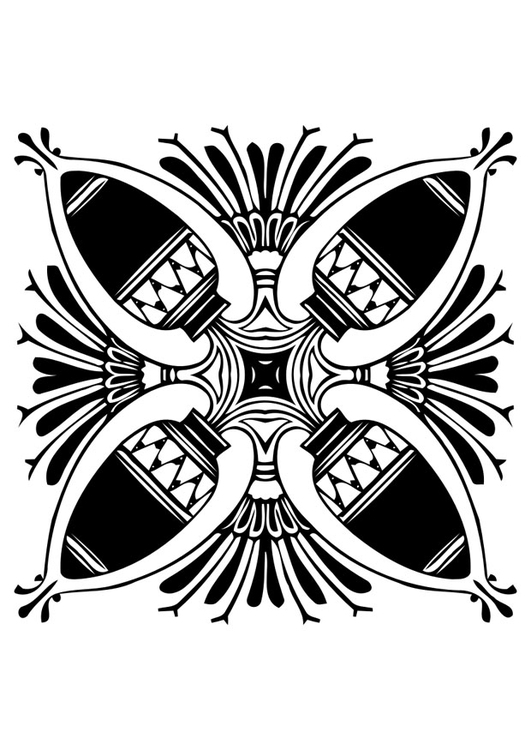 Malvorlage  Design