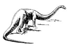 Malvorlage  Dinosaurier