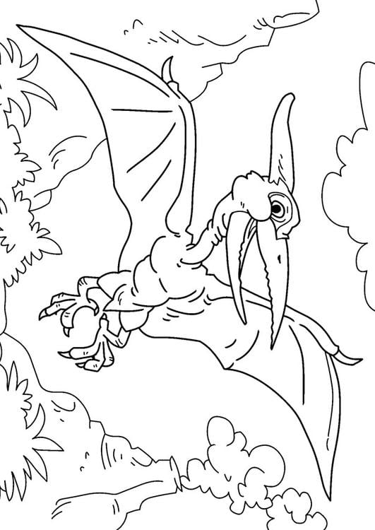 Dinosauurier - Pteranodon