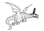 Malvorlagen Drache