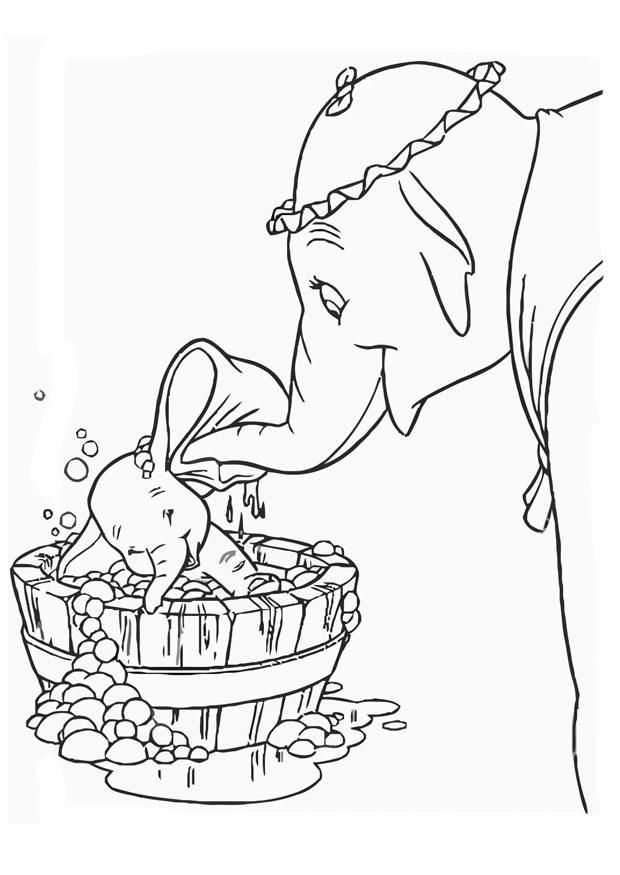 Malvorlage Dumbo - Kostenlose Ausmalbilder Zum Ausdrucken - Bild 751