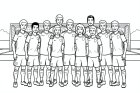 eine Fußballmannschaft
