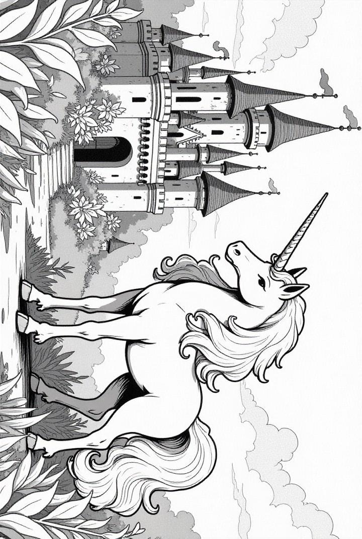 Einhorn fÃ¼r Schloss