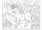 malvorlage Einhorn