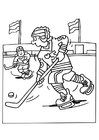 Malvorlagen Eishockey