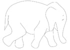 Malvorlagen Elefant