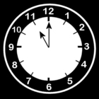 malvorlage es ist 11 Uhr