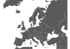 Malvorlagen Europakarte