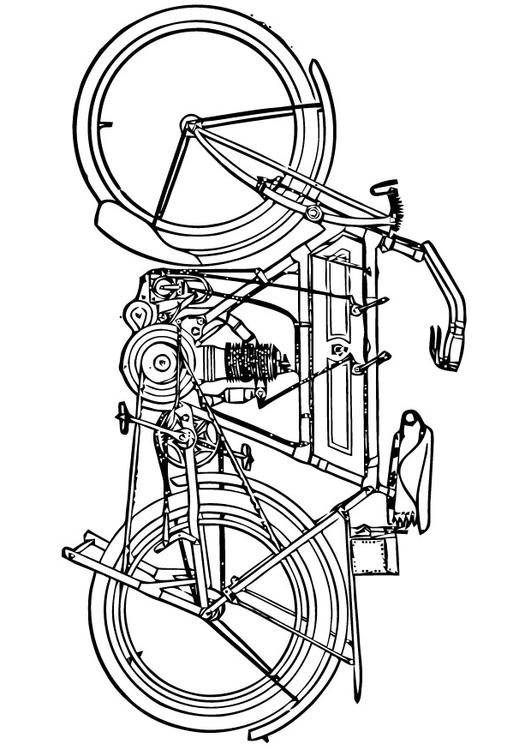 Fahrrad mit Hilfsmotor