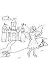 Fee im Schloss