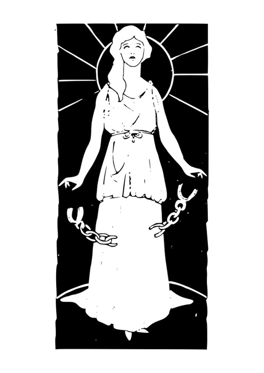 Malvorlage  Feminismus