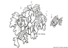 Malvorlage  Fische