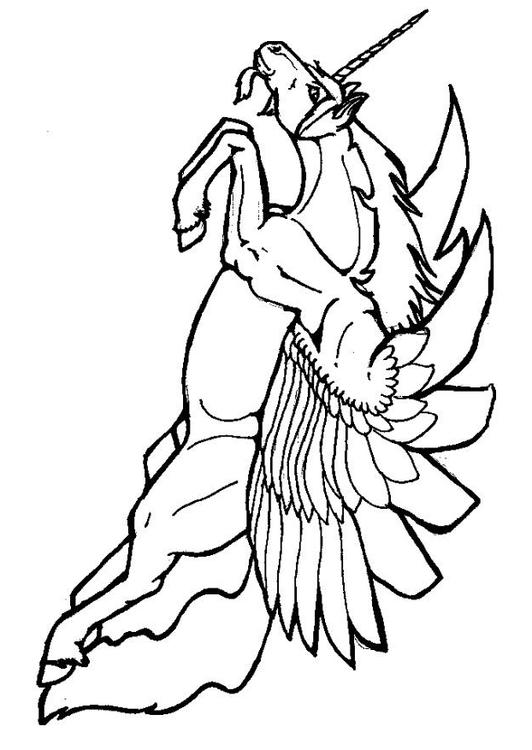 fliegendes Einhorn