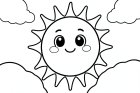 fröhliche Sonne