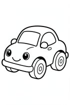 fröhliches Auto