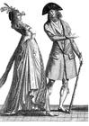 malvorlage französische Mode 1793