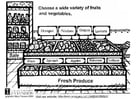Malvorlagen Frisches Obst und Gemüse