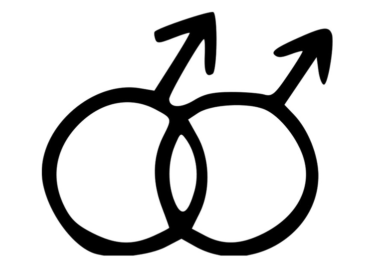 Malvorlage  Gay Symbol