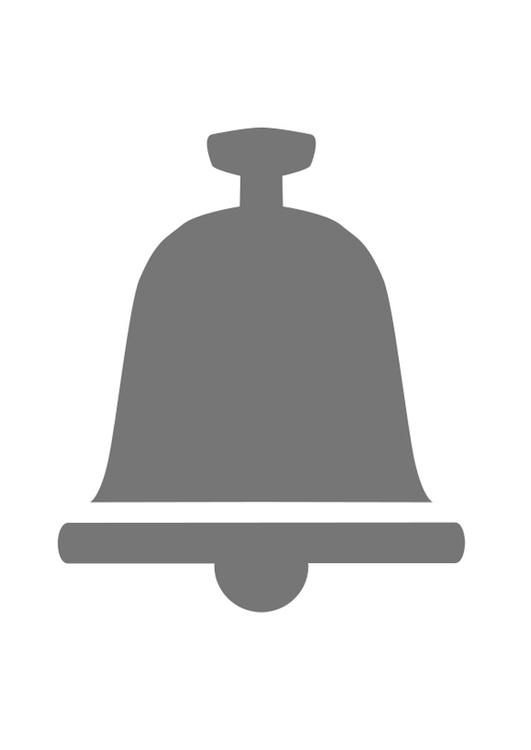 Malvorlage Glocke | Ausmalbild 29549.