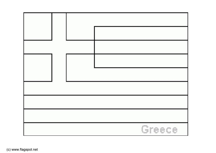 Malvorlage  Griechenland