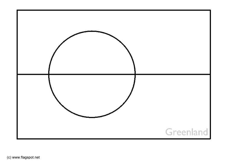 Malvorlage kontinent greenland information