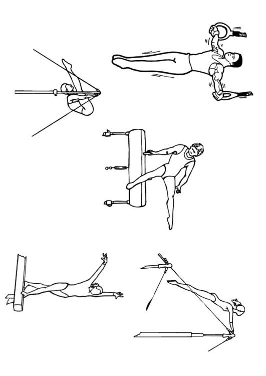 Malvorlage Gymnastik Kostenlose Ausmalbilder Zum Ausdrucken.