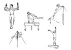 malvorlage Gymnastik