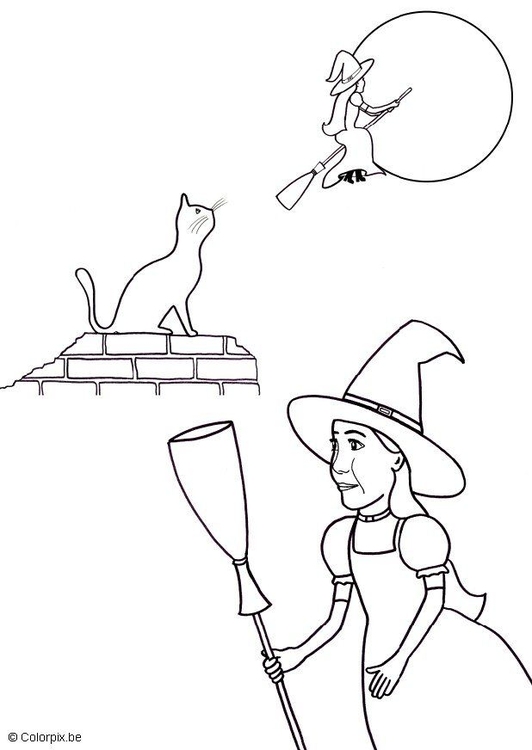 Malvorlage happy halloween information
